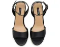 Босоножки Nine West Hanlow на танкетке черные