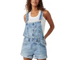 Сарафан Free People We The Free Ziggy Shortall из хлопка с регулируемыми лямками