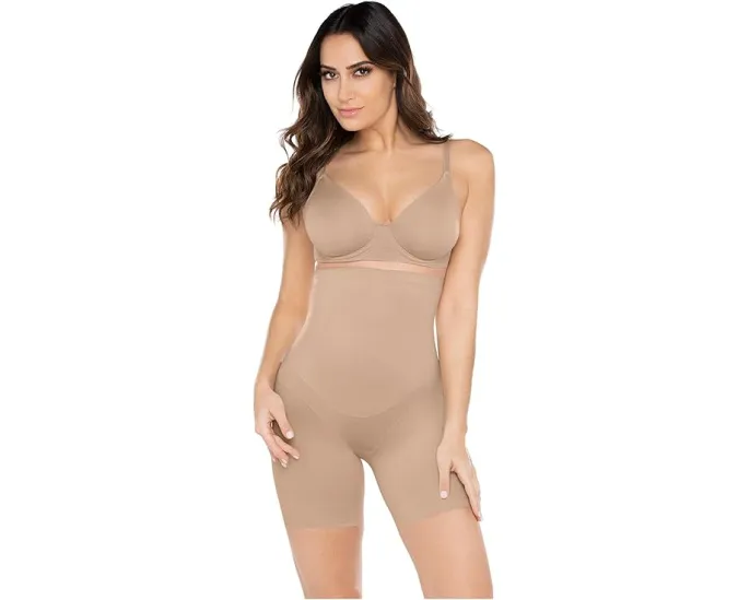 Утягивающие шорты Miraclesuit с высокой талией для коррекции бедер и живота