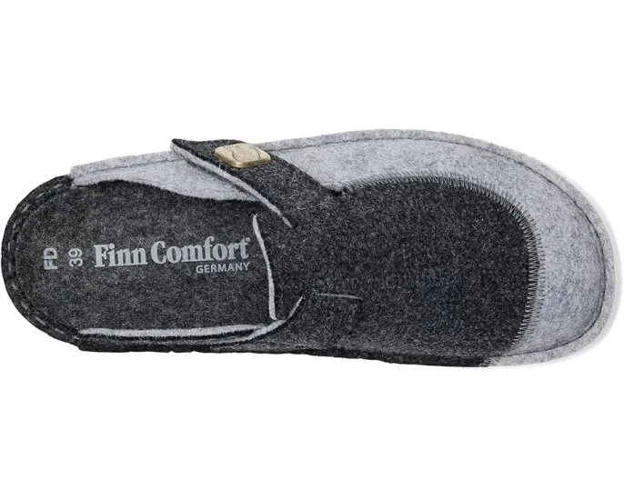 Войлочные клоги Finn Comfort Antholz Lila Doublefilz из шерсти с терморегуляцией