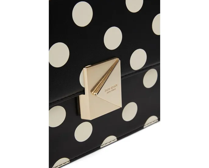Kate Spade New York Сумка через плечо с цепочкой и горошком