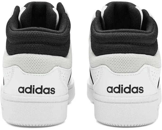 Кроссовки Adidas Hoops Mid Classic для детей с верхом из кожзаменителя