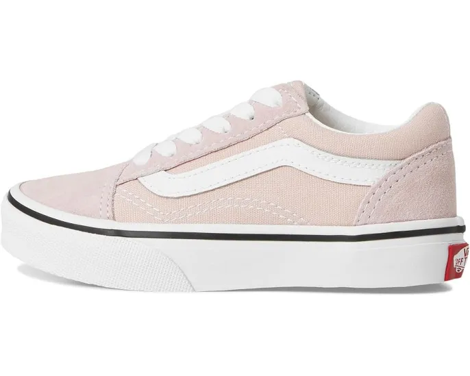 Кроссовки Vans Old Skool для детей из замши и канваса