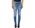 Джинсы AG Jeans Prima Mid-Rise Cigarette Ankle с зауженным низом и пятью карманами