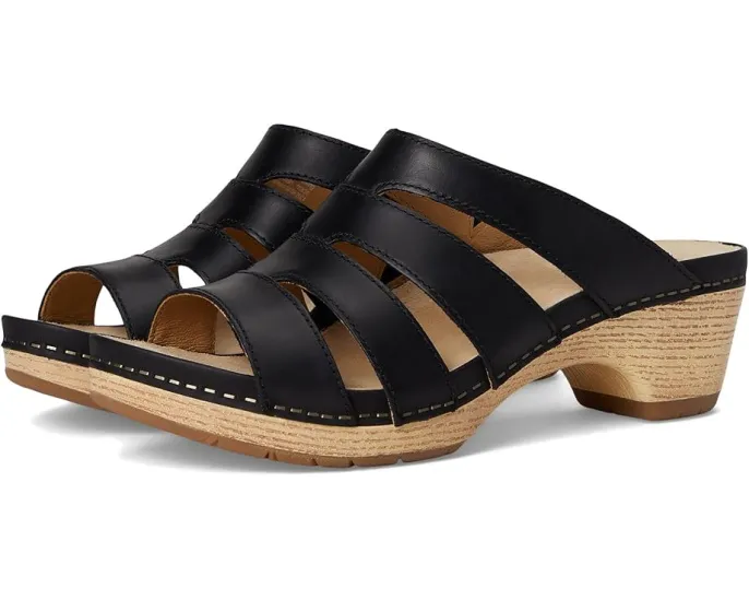 Сандалии Lyndi с несколькими ремешками и подошвой под дерево от Dansko