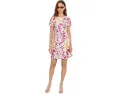 Короткое платье Adrianna Papell с принтом из ткани микадо