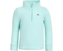 Свитшот Saltwater с молнией на четверть из мягкой хлопковой ткани Vineyard Vines Kids