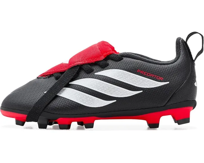 Бутсы adidas Kids Predator Club с откидным языком и эластичными шнурками
