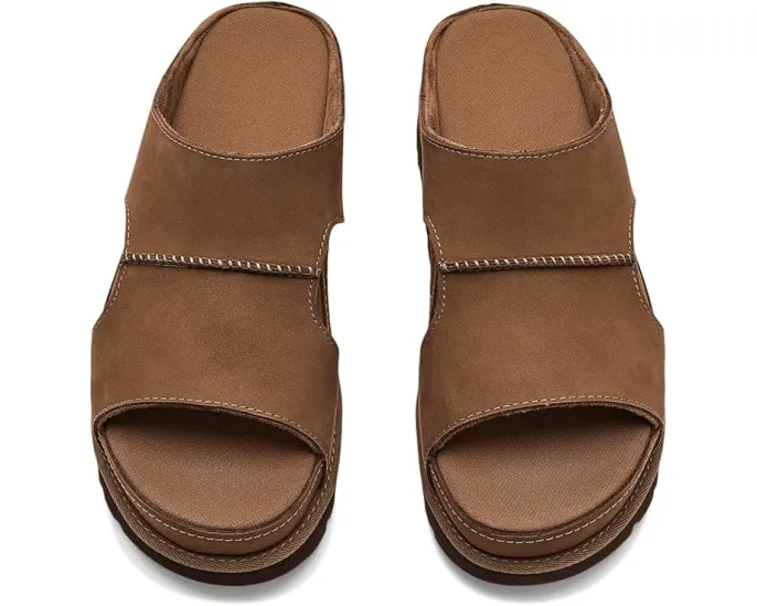 Сандалии UGG Goldenstar Hi Cutout Slide с боковыми вырезами и стелькой из пены