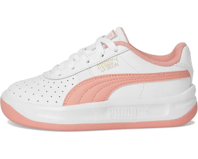 Кроссовки GV Special от PUMA Kids в ретро стиле с кожаным верхом