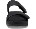 Сланцы FitFlop Lulu Adjustable Leather Slides с ремешком на липучке
