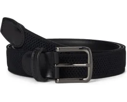 Ремень Johnston & Murphy Amherst с вязаным полотном и кожаной отделкой