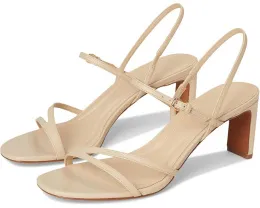 Сандалии Vince Marcela Strappy с ремешками под крокодила и квадратным каблуком