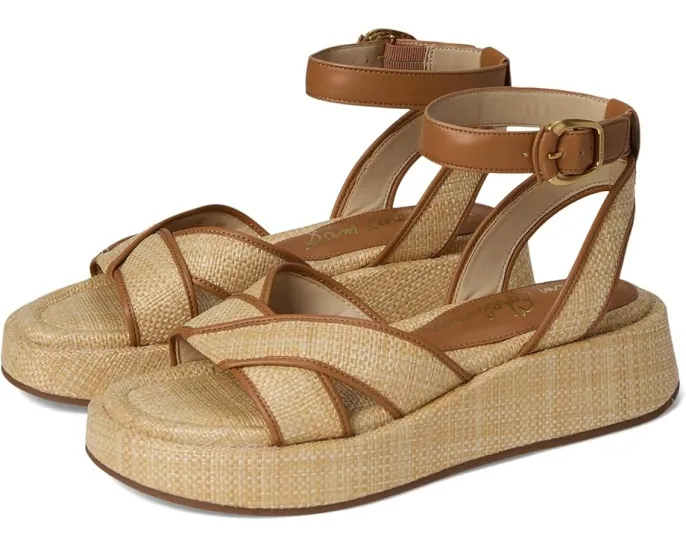 Сандалии Sam Edelman Nylie на платформе с фактурным ремешком и регулируемой пряжкой