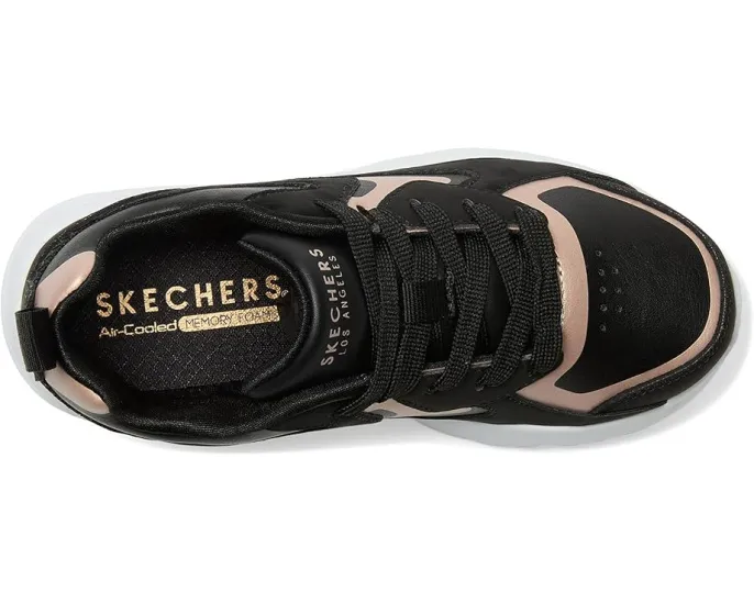 Детские кроссовки Skechers Uno Lite Metallic Blast с памятью формы