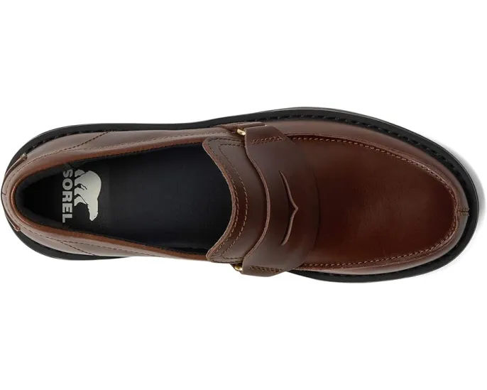 Мокасины SOREL Revel Ave из кожи с резиновой подошвой EVERTREAD