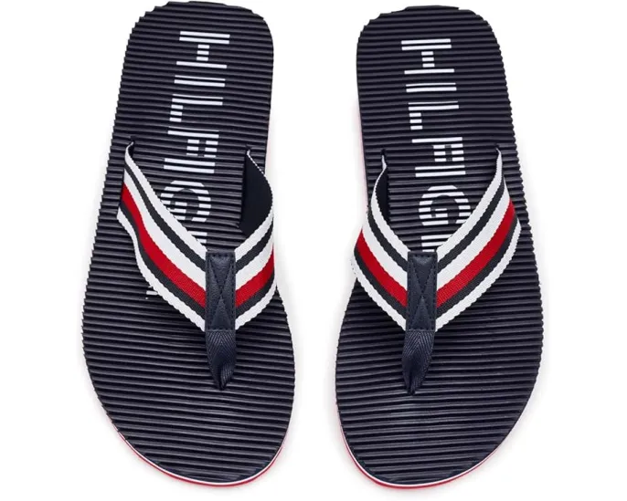 Сандалии Tommy Hilfiger Donom с текстильными ремешками и круглым носком