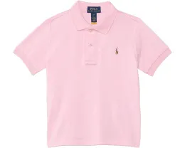 Мягкая поло Polo Ralph Lauren Kids из хлопка для старших детей