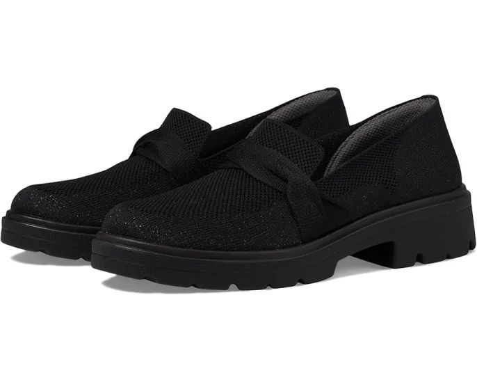 Лоферы Bzees Muse Bow с бантом и массивной подошвой