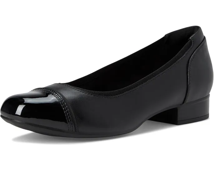 Туфли Clarks Krystine May с гладкой кожей и дышащей сетчатой подкладкой