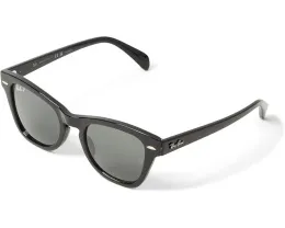Ray-Ban 0RB0707S солнцезащитные очки с серой квадратной оправой
