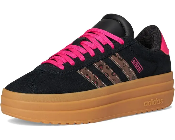 Кроссовки adidas Kids VL Court Bold с кожаным верхом для подростков