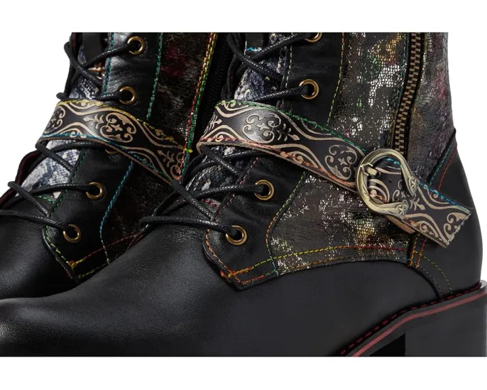 Ботинки L'Artiste Vaneyck до середины икры с металлическим верхом и застежкой на молнии