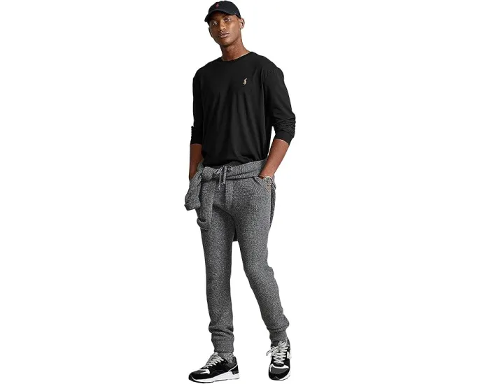 Классическая футболка Polo Ralph Lauren с длинным рукавом из мягкого премиального джерси