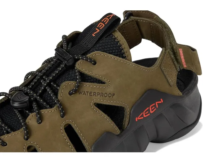KEEN Сандалии Hyperport Fisherman Leather из кожи с быстрой шнуровкой