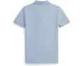 Детская поло Polo Ralph Lauren Kids The Iconic Mesh из хлопковой сетки