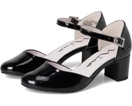 Детские туфли-лодочки Nina Kids Macey с прямым каблуком и кристальной пряжкой