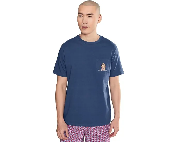 Футболка Vineyard Vines America Dog с коротким рукавом