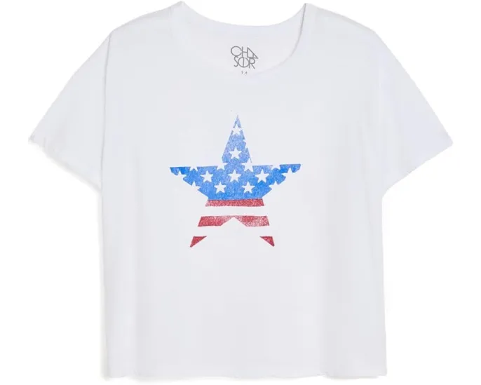 Футболка Chaser Kids RPET Vintage Jersey Devin из переработанного вязаного полотна для старших детей