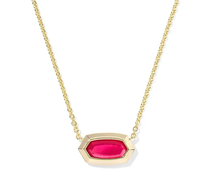 Короткое колье Elisa Bezel с подвеской в минималистичном стиле от Kendra Scott