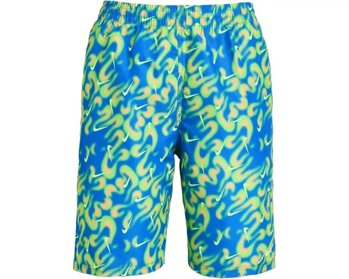 Nike Kids Шорты Airbrush 7 дюймов (17.78 см) с принтом по всей поверхности и внутренними трусиками
