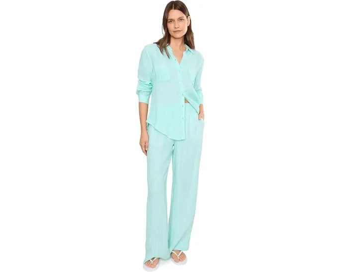 Широкие льняные брюки Mirabella Linen Palazzo Lilly Pulitzer