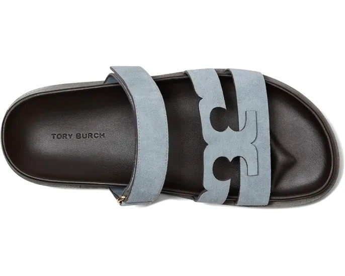 Сандалии Ines Sport Slide с регулируемой застежкой на липучке Tory Burch
