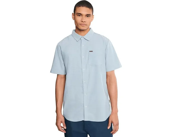 Volcom рубашка Everett Oxford II классического кроя черная