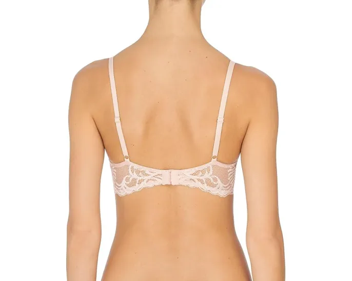 Бюстгальтер Natori Feathers Contour Plunge с вышитыми перьями