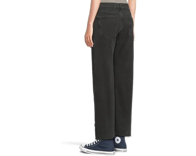 Джинсы Free People Risk Taker с высокой посадкой и прямым кроем