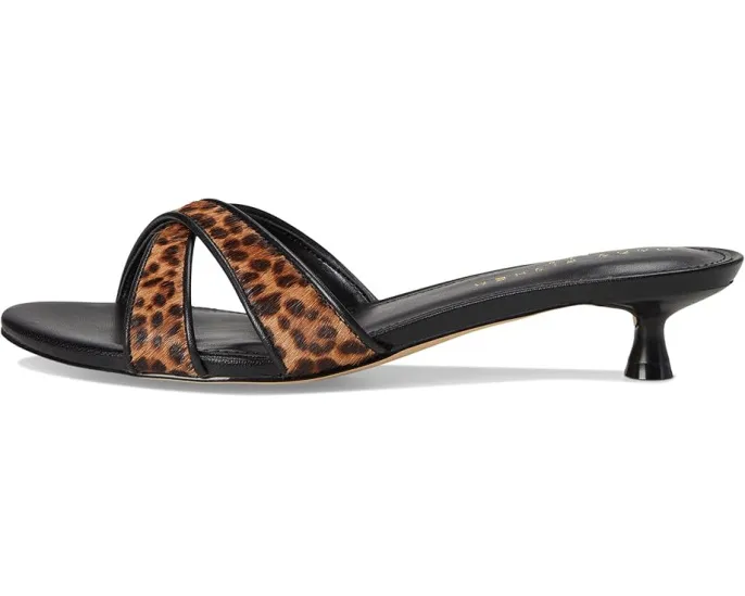 Босоножки Marc Fisher LTD Traceyly на низком каблуке с леопардовым принтом