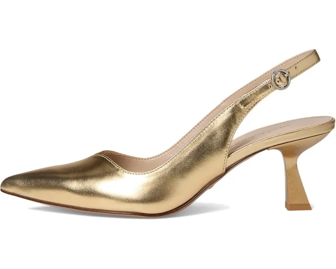 Туфли-лодочки Pelle Moda Janah на среднем каблуке с ремешком и заостренным мысом