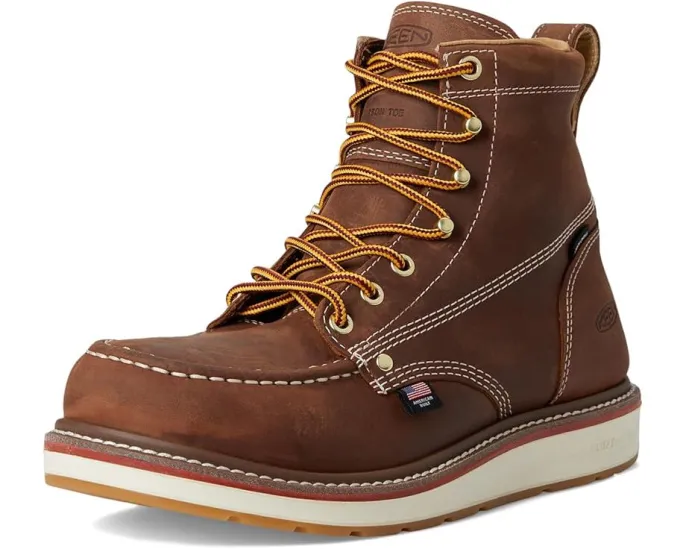 Ботинки KEEN Liberty 6 Waterproof с носком из углеродного волокна и защитой от скольжения