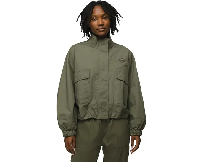 Куртка Prana Palisades Ripstop с капюшоном и утеплителем из органического хлопка