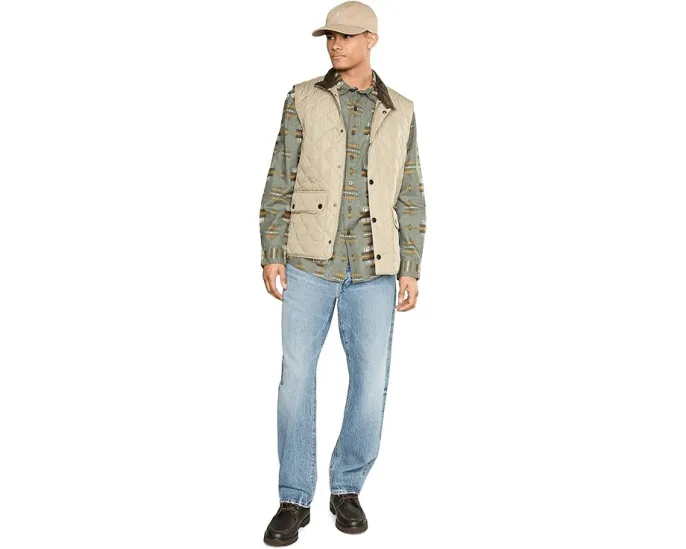 Рубашка Pendleton Tanner Twill с длинным рукавом и накладными карманами