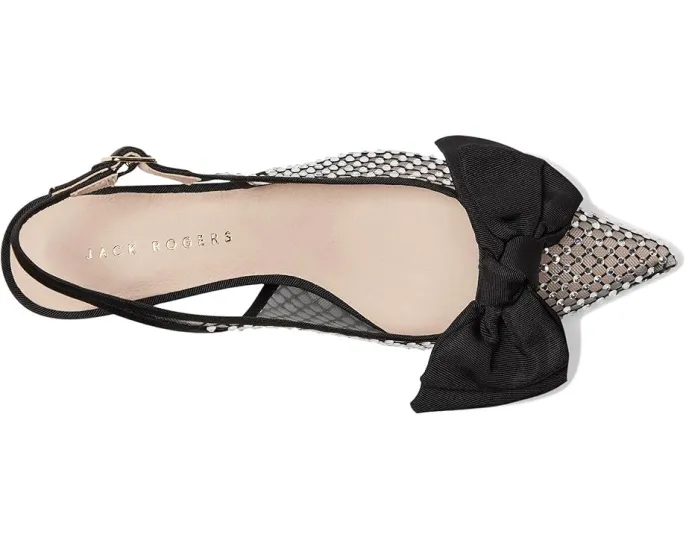 Debra Jeweled Slingback лодочки с острым носком и застежкой на щиколотке