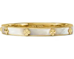 Браслет Kate Spade New York Spade Flower на шарнире с перламутром и цветочным мотивом