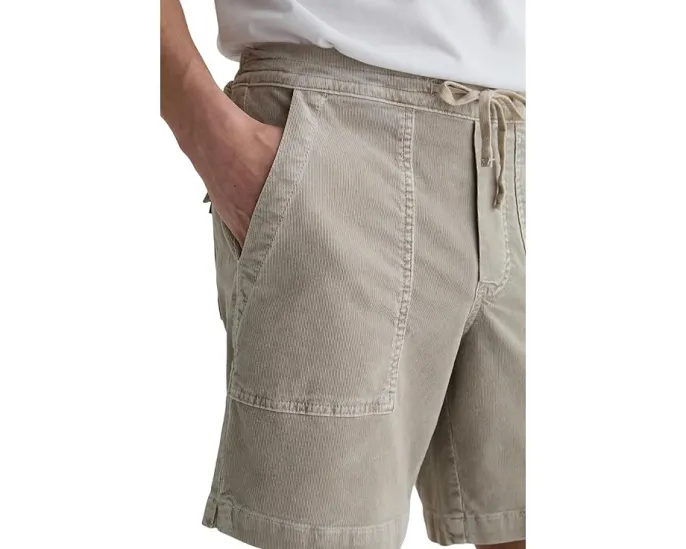 Шорты AG Jeans Wells с кулиской из вельвета