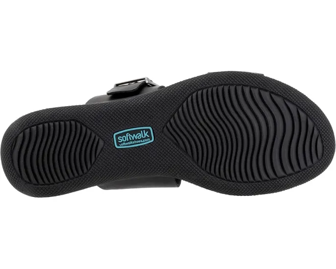 Сандалии SoftWalk Toki с двойными ремешками и стелькой с массажным эффектом