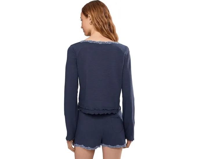 Пижамный комплект Spring Break от Free People с рюшами и кружевом